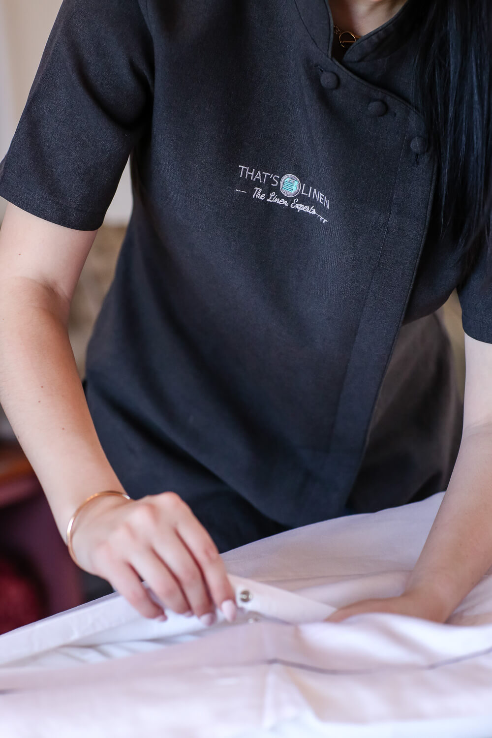 200TC Hospitality Percale Fitted Sheet That's Linen South Africa