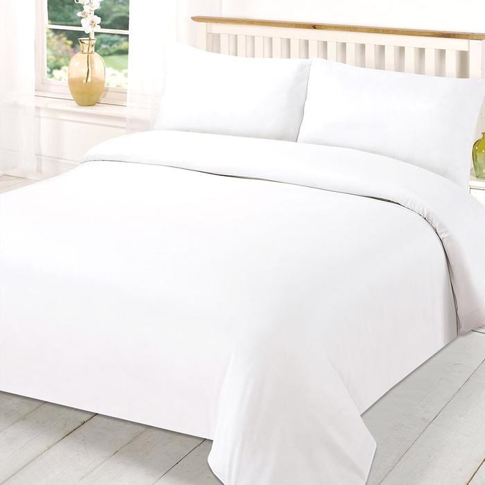 Plain – Luxury Cotton Duvet Cover Set – 400TC